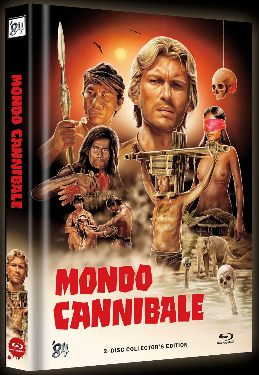 Mondo Cannibale - Cover A - Mediabook (84) (Blu-Ray+DVD) - Limited Edition