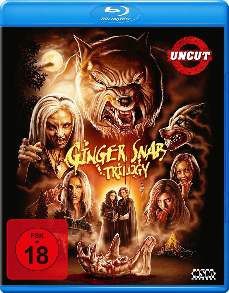 Ginger Snaps Trilogy (3 Discs) (BLURAY)