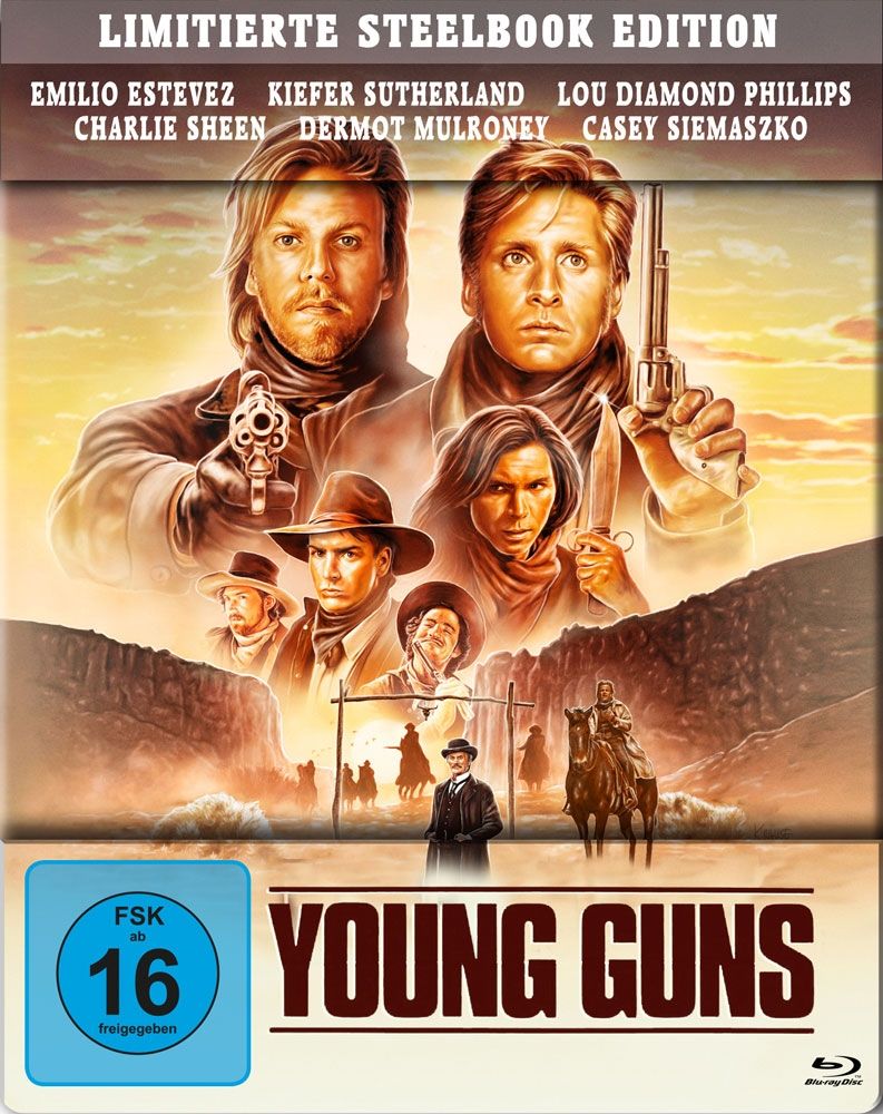 Young Guns (Lim. Steelbook) (BLURAY)