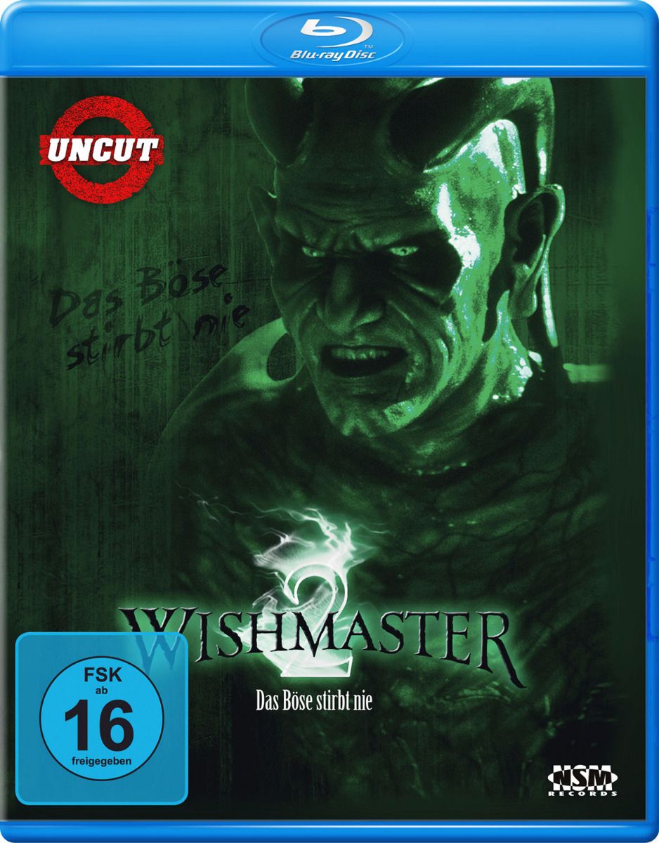 Wishmaster 2 - Das Böse stirbt nie (Uncut) (BLURAY)