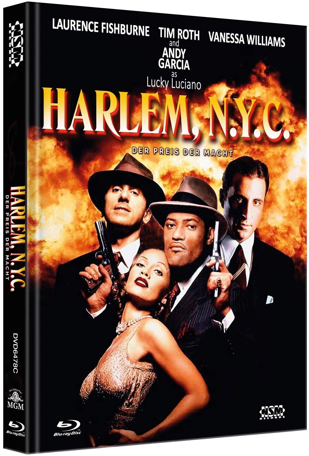 Harlem, N.Y.C. - Der Preis der Macht (Lim. Uncut Mediabook - Cover C) (DVD + BLURAY)
