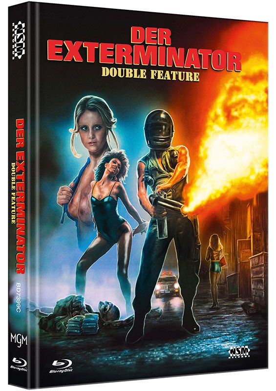 Exterminator 1+2, Der (Lim. Uncut Double Feature Mediabook - Cover C) (2 Discs) (BLURAY)