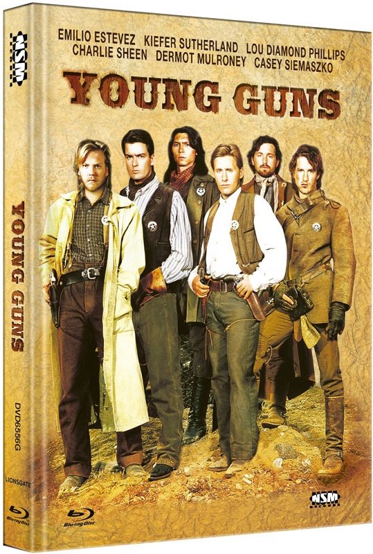 Young Guns (Lim. Uncut Mediabook - Cover G) (DVD + BLURAY)