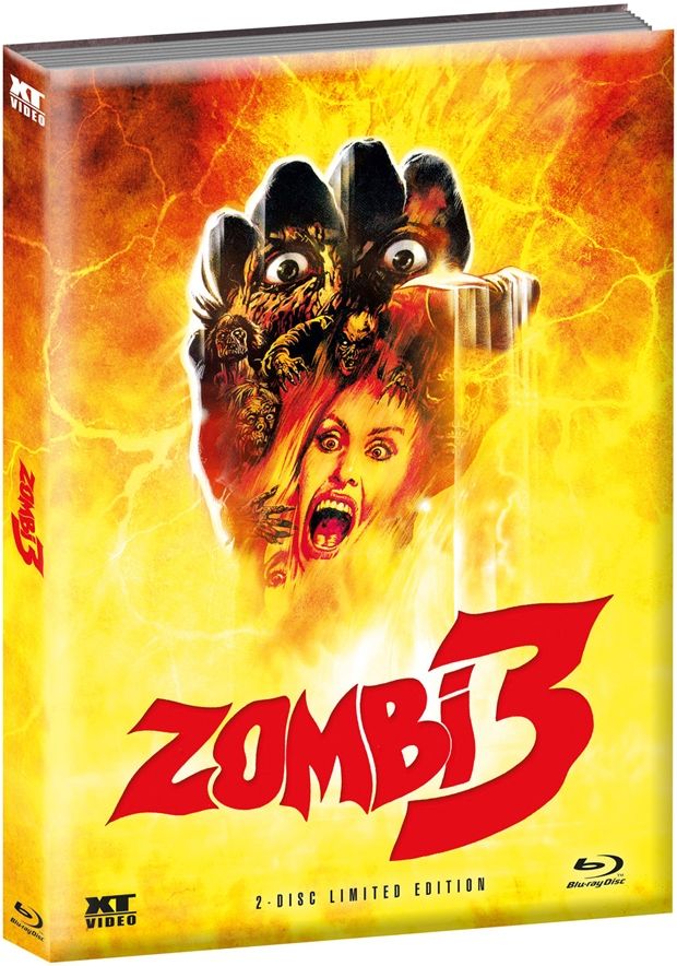 Zombie 3: Ein neuer Anfang (Lim. Uncut Wattiertes Mediabook) (DVD + BLURAY)