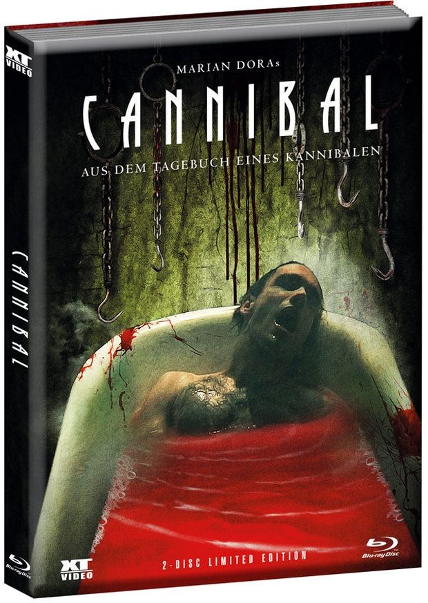 Cannibal - Aus dem Tagebuch eines Kannibalen (Lim. Uncut wattiertes Mediabook) (DVD + BLURAY)