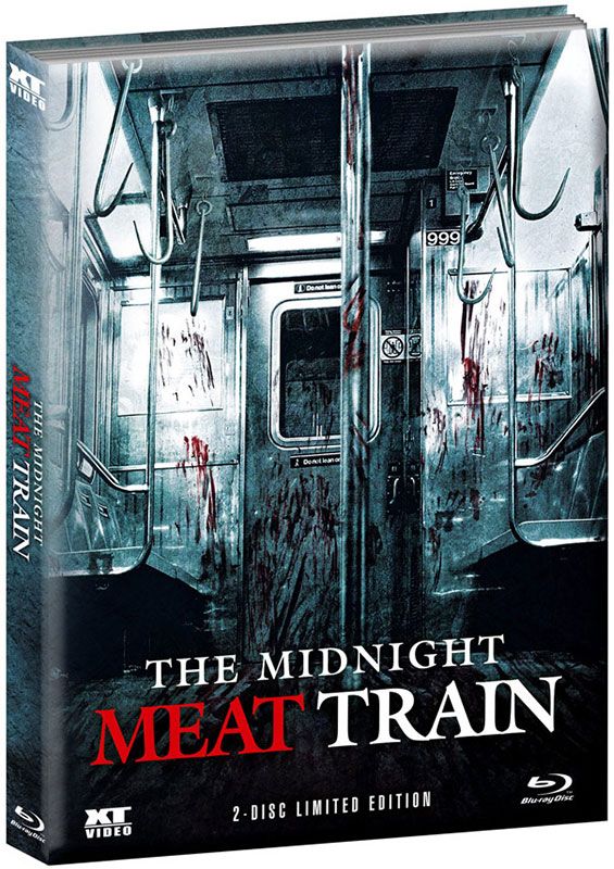 Midnight Meat Train (Lim. Uncut wattiertes Mediabook - Cover A) (DVD + BLURAY)