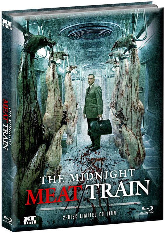 Midnight Meat Train (Lim. Uncut wattiertes Mediabook - Cover B) (DVD + BLURAY)