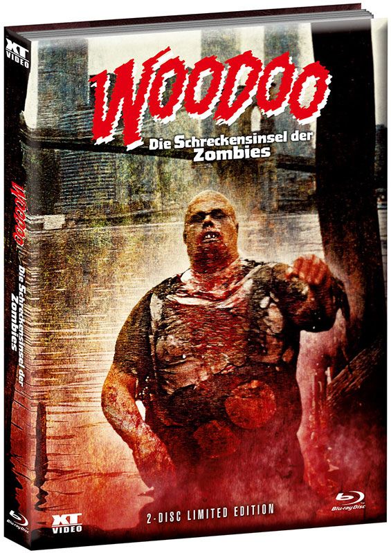 Woodoo - Die Schreckensinsel der Zombies (Lim. Uncut wattiertes Mediabook - Cover C) (DVD + BLURAY)