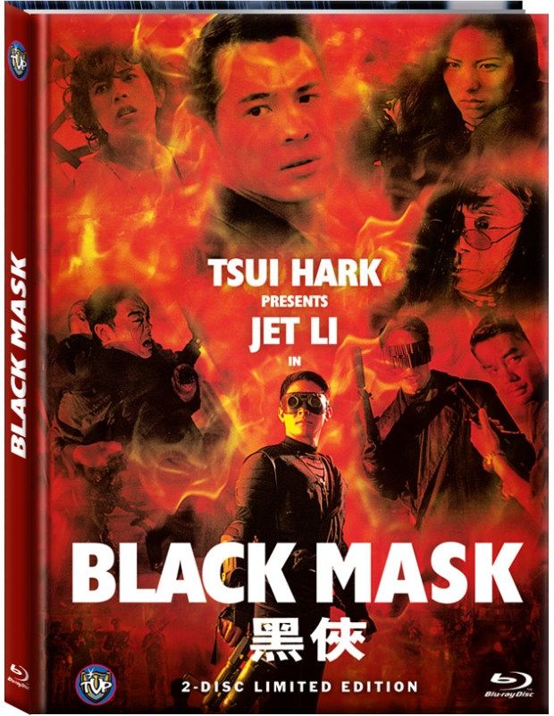 Black Mask (Lim. Uncut Mediabook - Cover C) (Hong-Kong Fassung) (DVD + BLURAY)