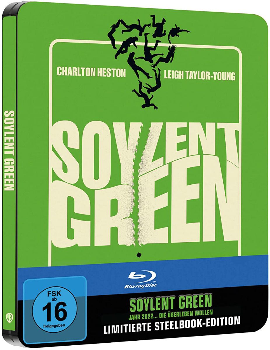 Soylent Green: Jahr 2022... die überleben wollen (BLURAY) - SteelBook - Limited Edition