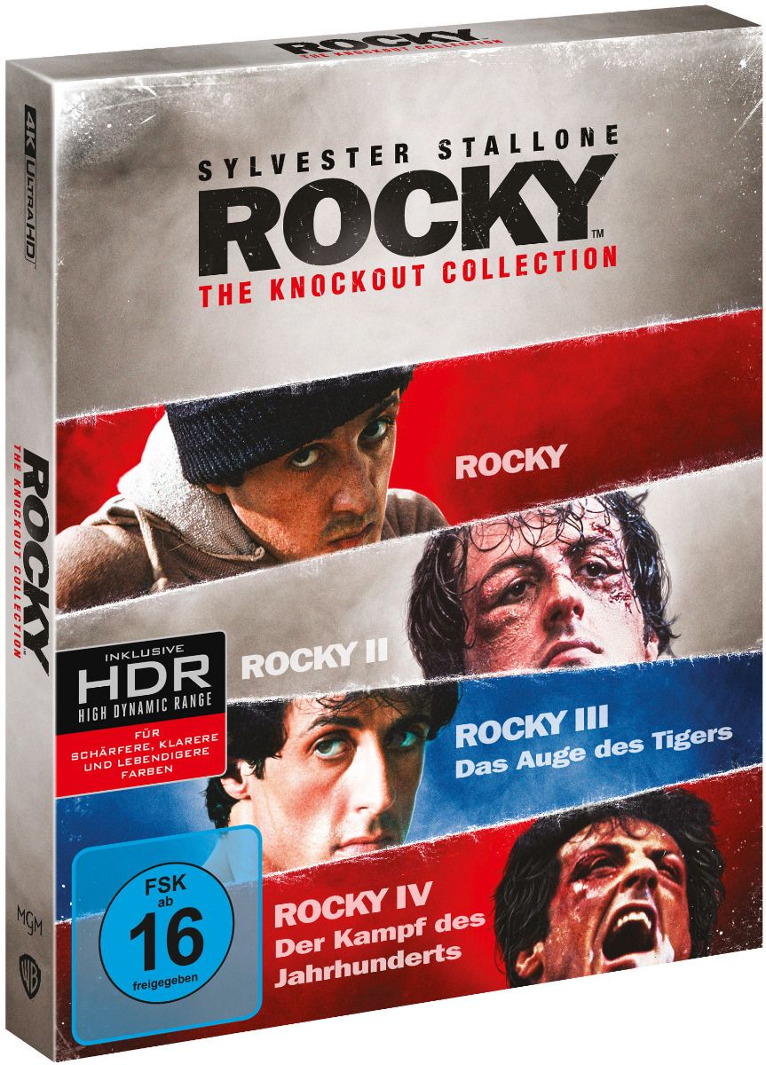 Rocky - The Knockout Collection (4K UHD) (5Discs)