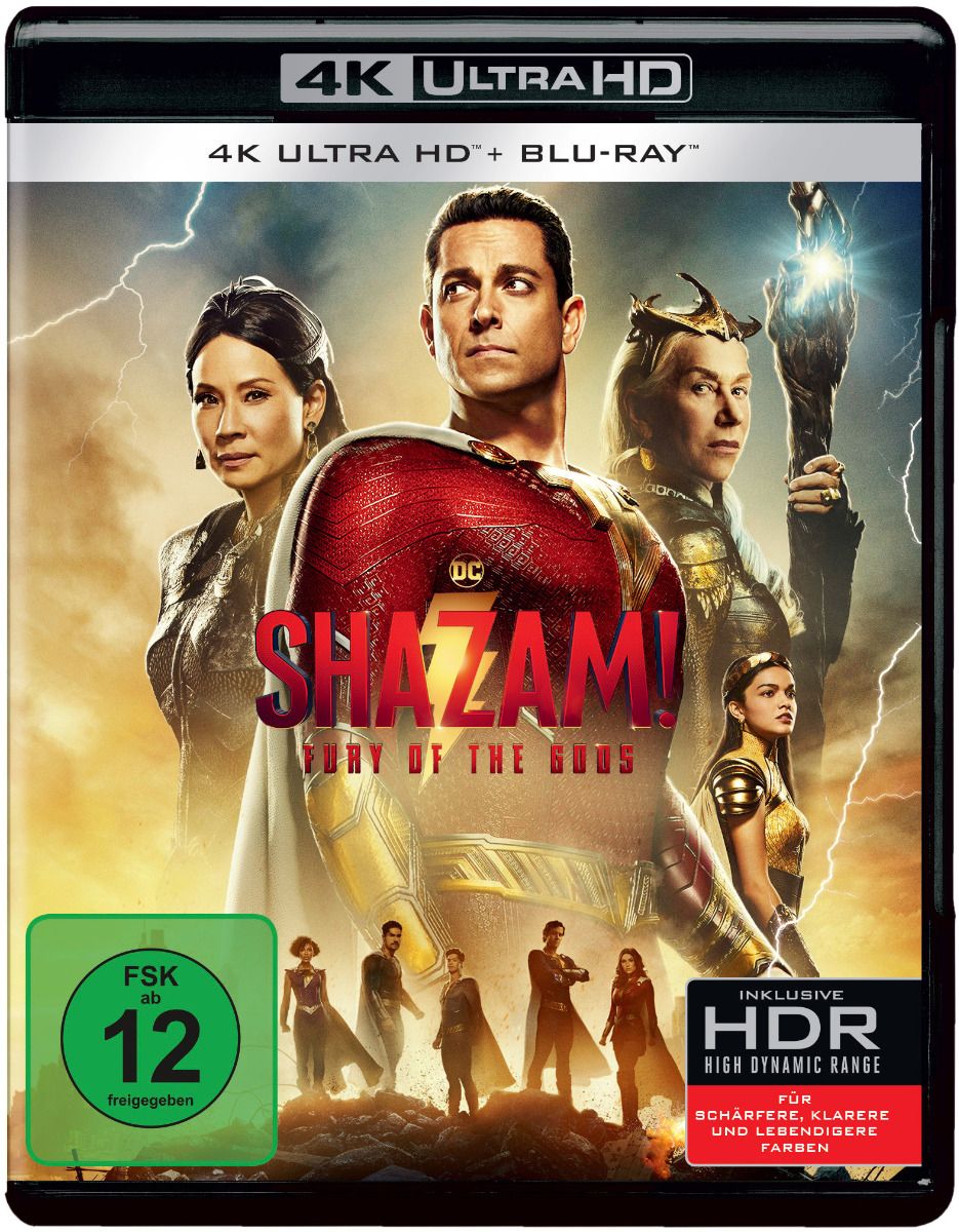 Shazam! - Fury of the Gods (4K UHD+Blu-Ray)