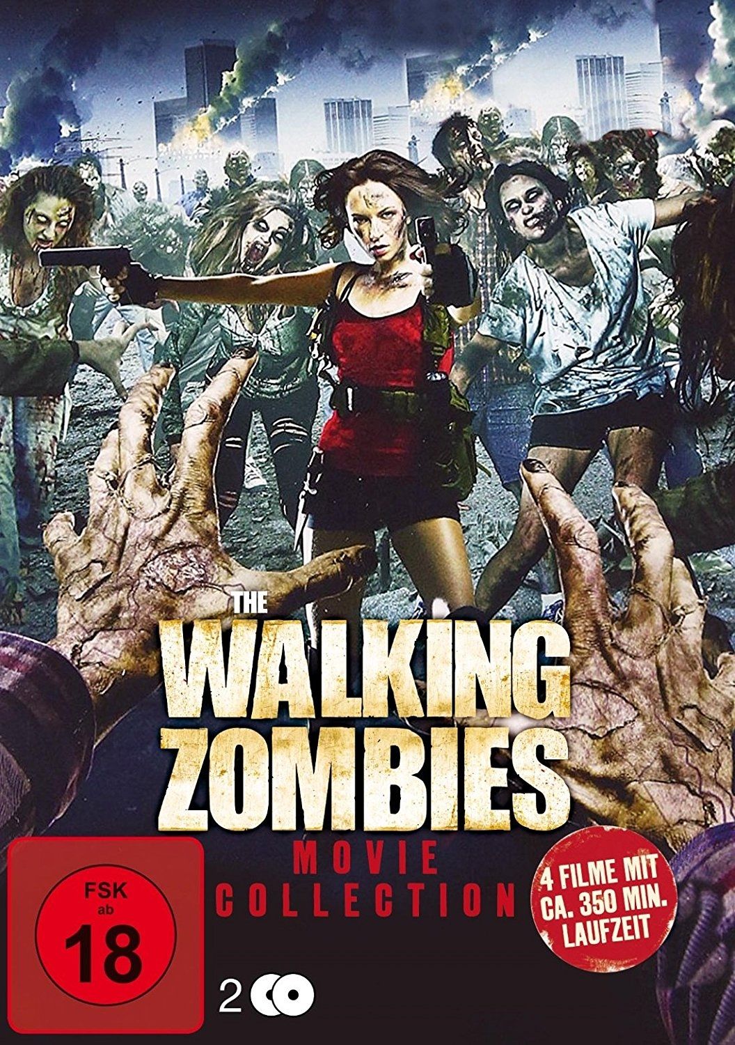 Zombie Toxin / Zombie Apocalypse / Zombie Dawn / Zombie Wasteland (The Walking Zombies - Movie Collection) (2 Discs)