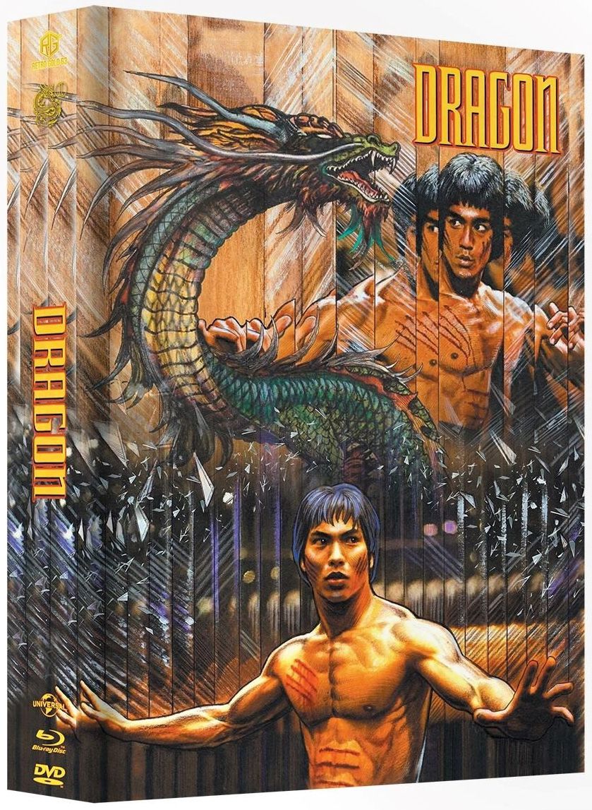 Dragon - Die Bruce Lee Story - Cover A - Mediabook (Blu-Ray) (2Discs) - Limited 333 Edition