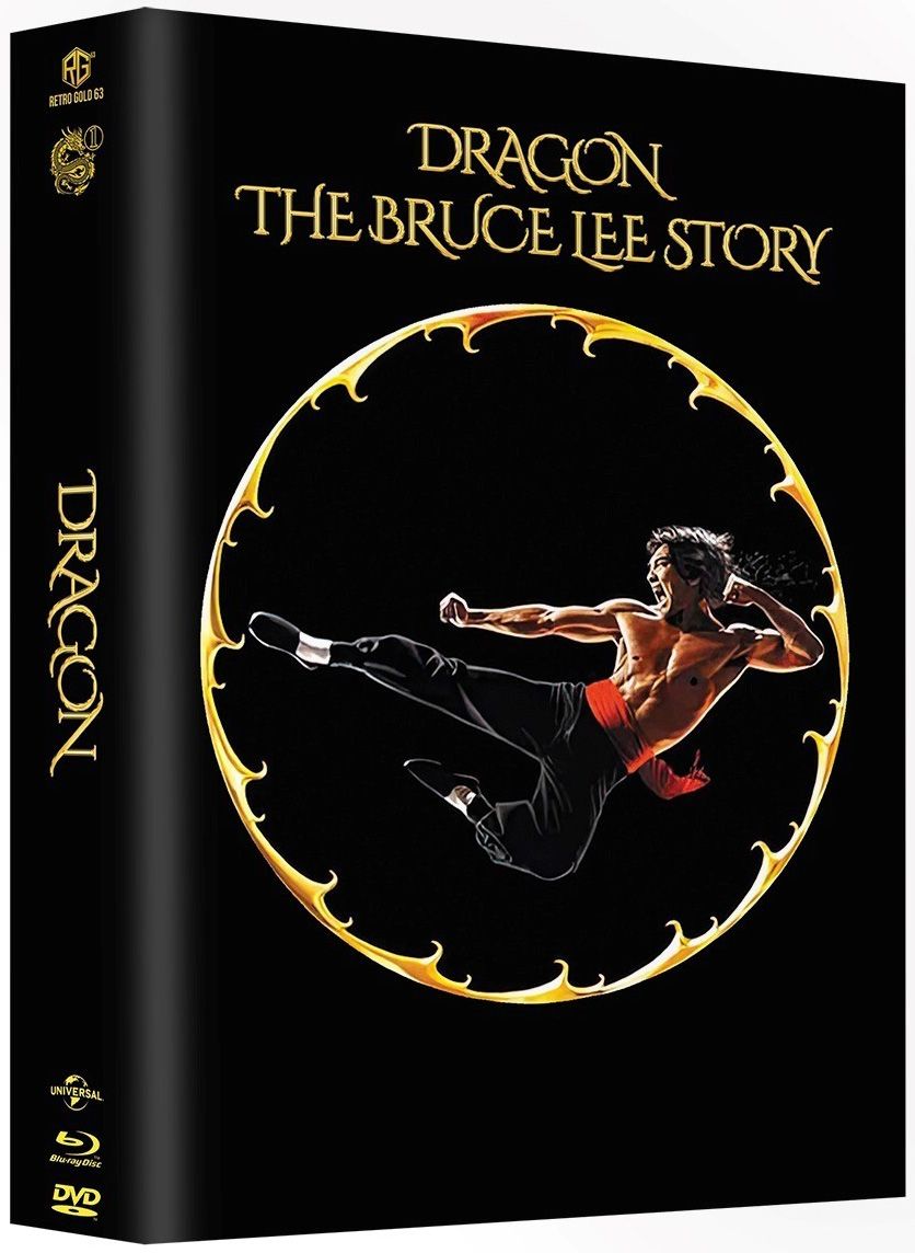 Dragon - Die Bruce Lee Story - Cover B - Mediabook (Blu-Ray) (2Discs) - Limited 222 Edition