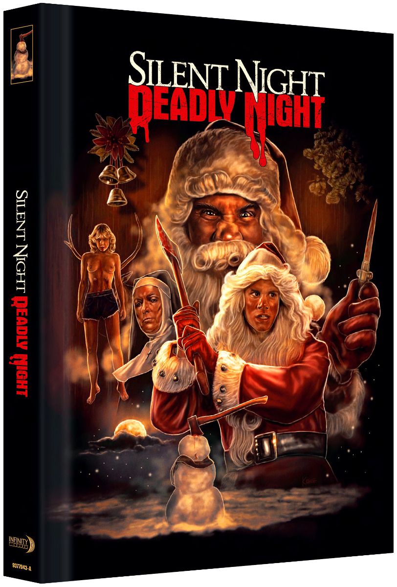 Silent Night, Deadly Night - Cover A - Mediabook (Blu-Ray+DVD) - Limited 333 Edition - Unrated & Kinofassung