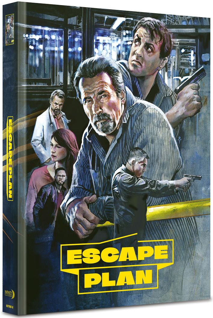 Escape Plan - Cover B - Mediabook (Blu-Ray+DVD) - Limited 222 Edition