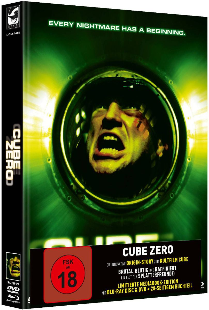 Cube Zero - Cover C - Mediabook (Blu-Ray+DVD) - Limited 333 Edition