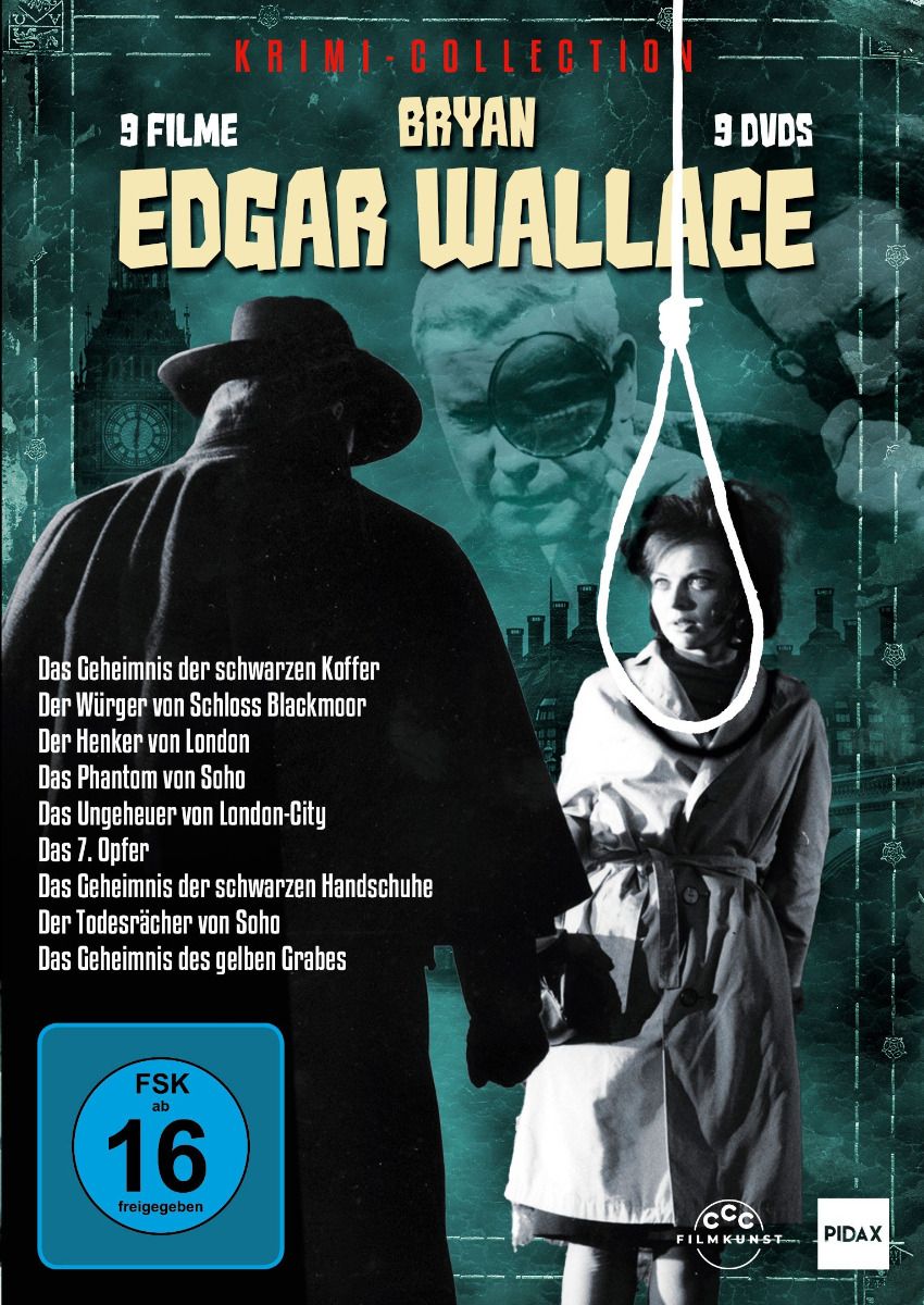 Bryan Edgar Wallace Krimi-Collection (9DVD)