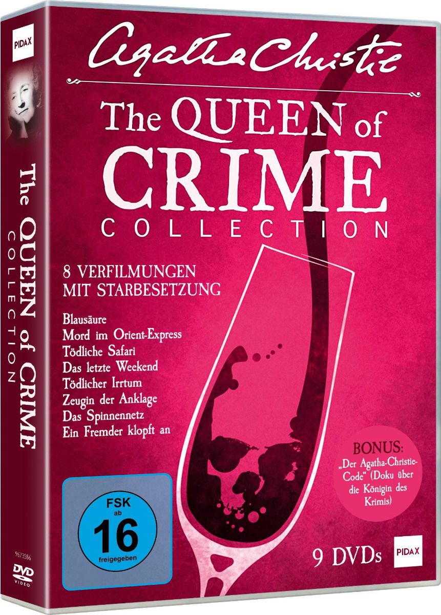 Agatha Christie - The Queen of Crime Collection  (9DVD)