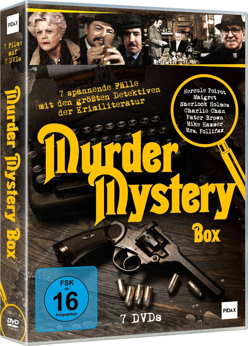 Murder Mystery Box (7 DVDs) - 7 Filme