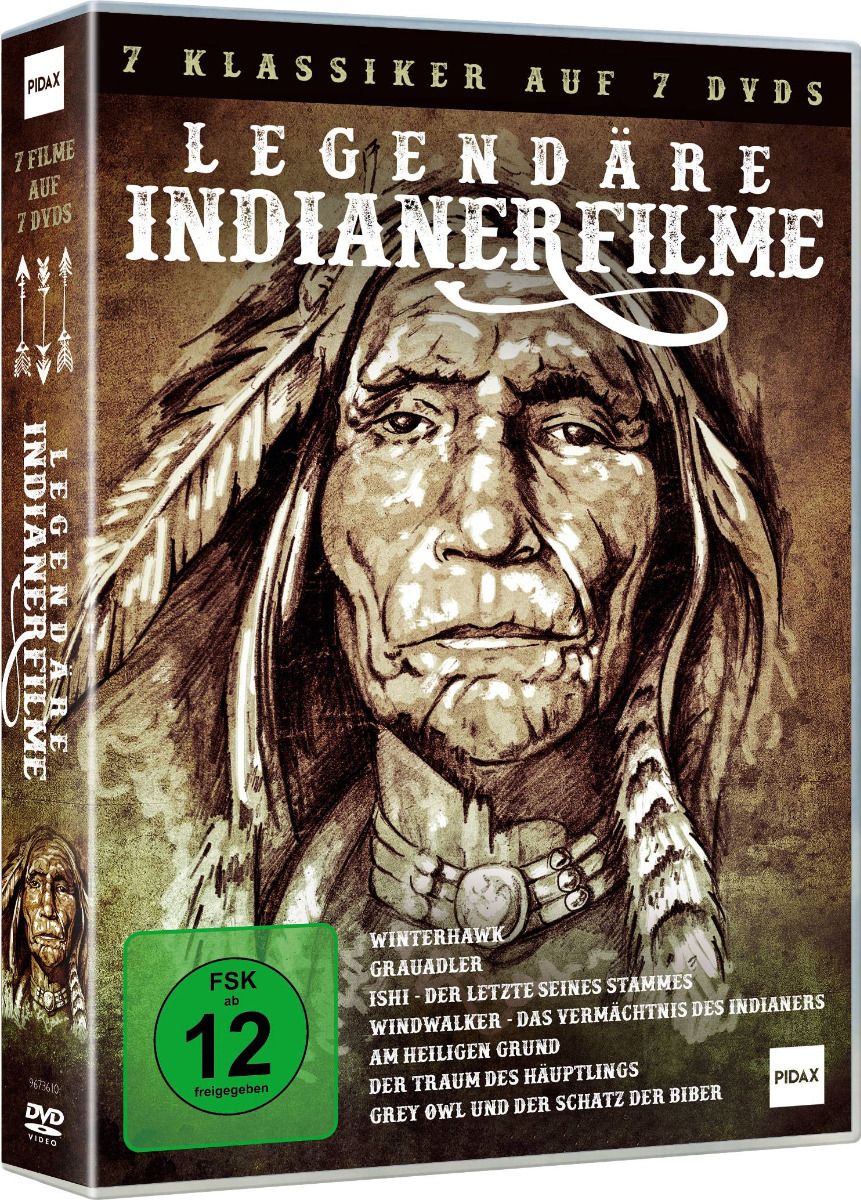 Legendäre Indianerfilme (7DVDs) - 7 Filme