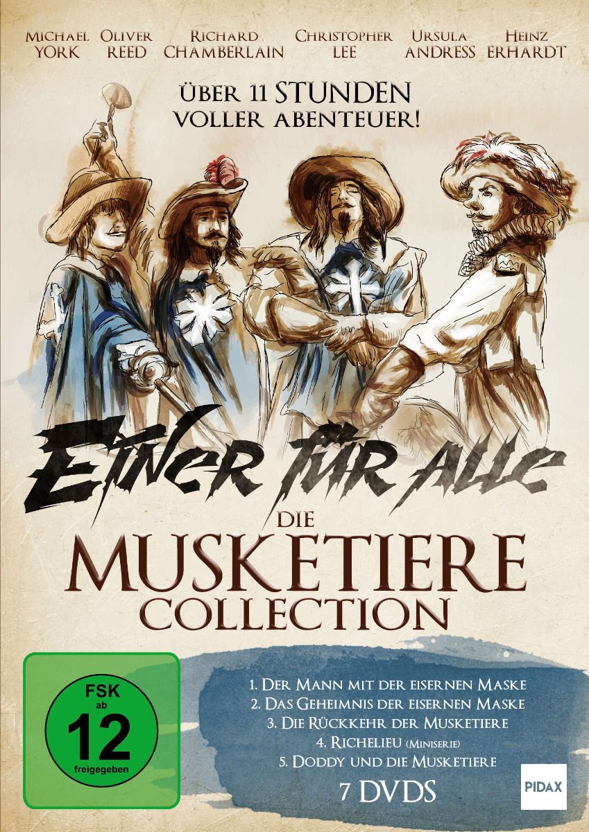 Einer für alle - Die Musketiere Collection (DVD) (7Discs)
