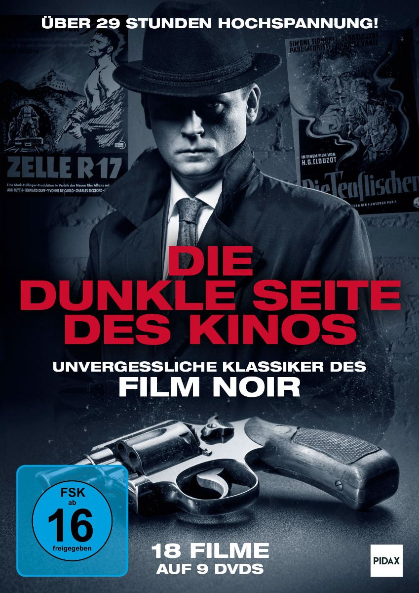 Die dunkle Seite des Kinos - Unvergessliche Klassiker des Film Noir - 18 Filme auf 9 DVDs