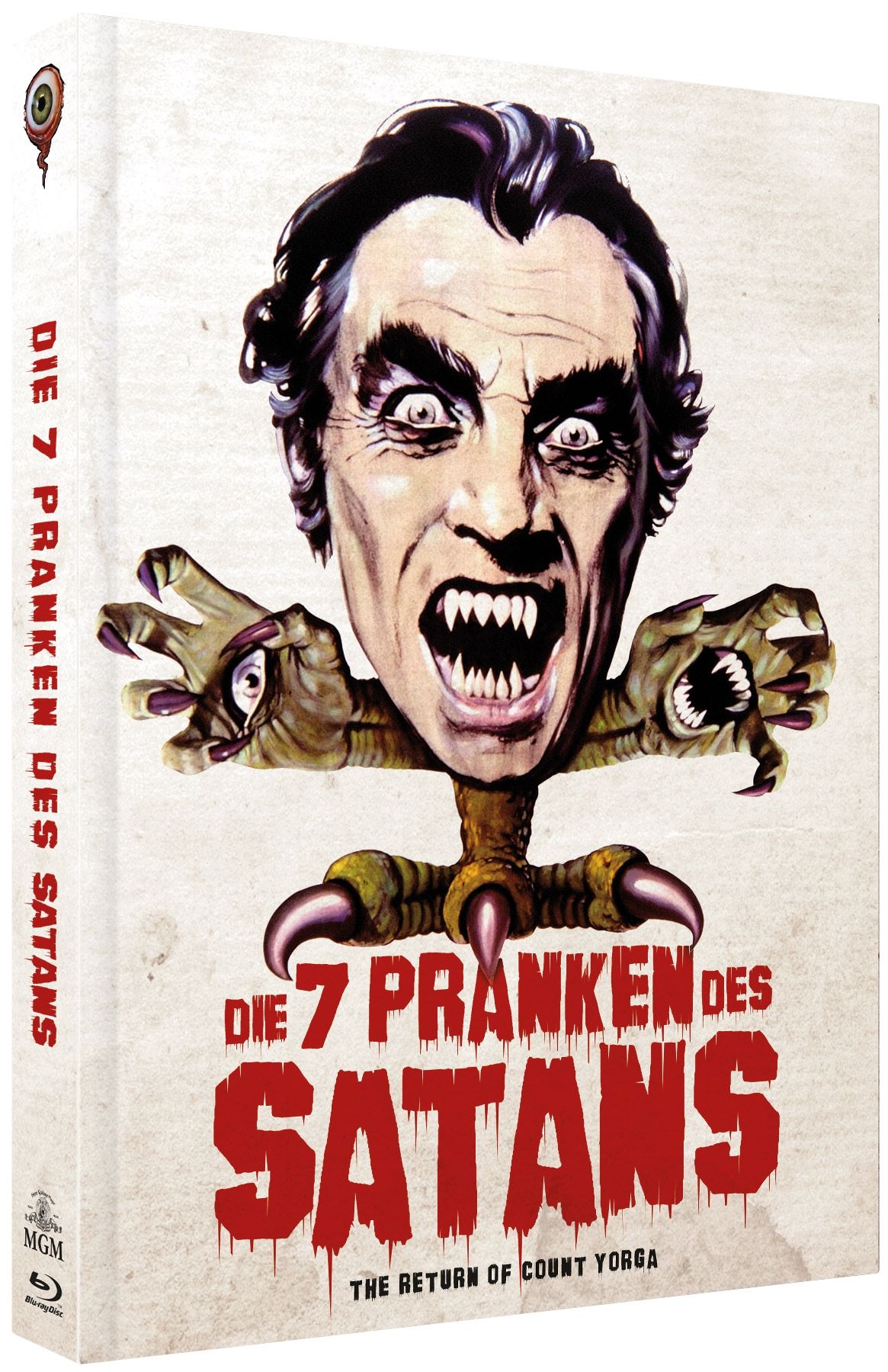 Sieben Pranken des Satans, Die (Lim. Uncut Mediabook - Cover A) (DVD + BLURAY)