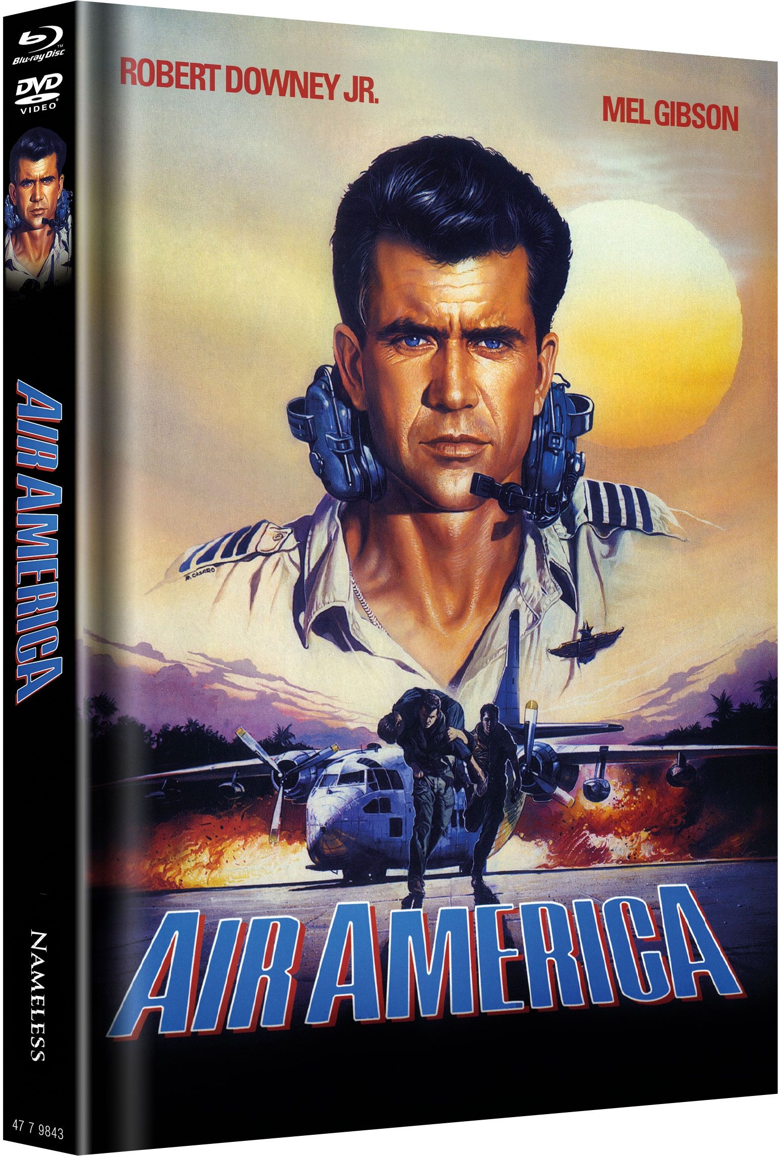 Air America (Lim. Uncut Mediabook - Cover A) (DVD + BLURAY)