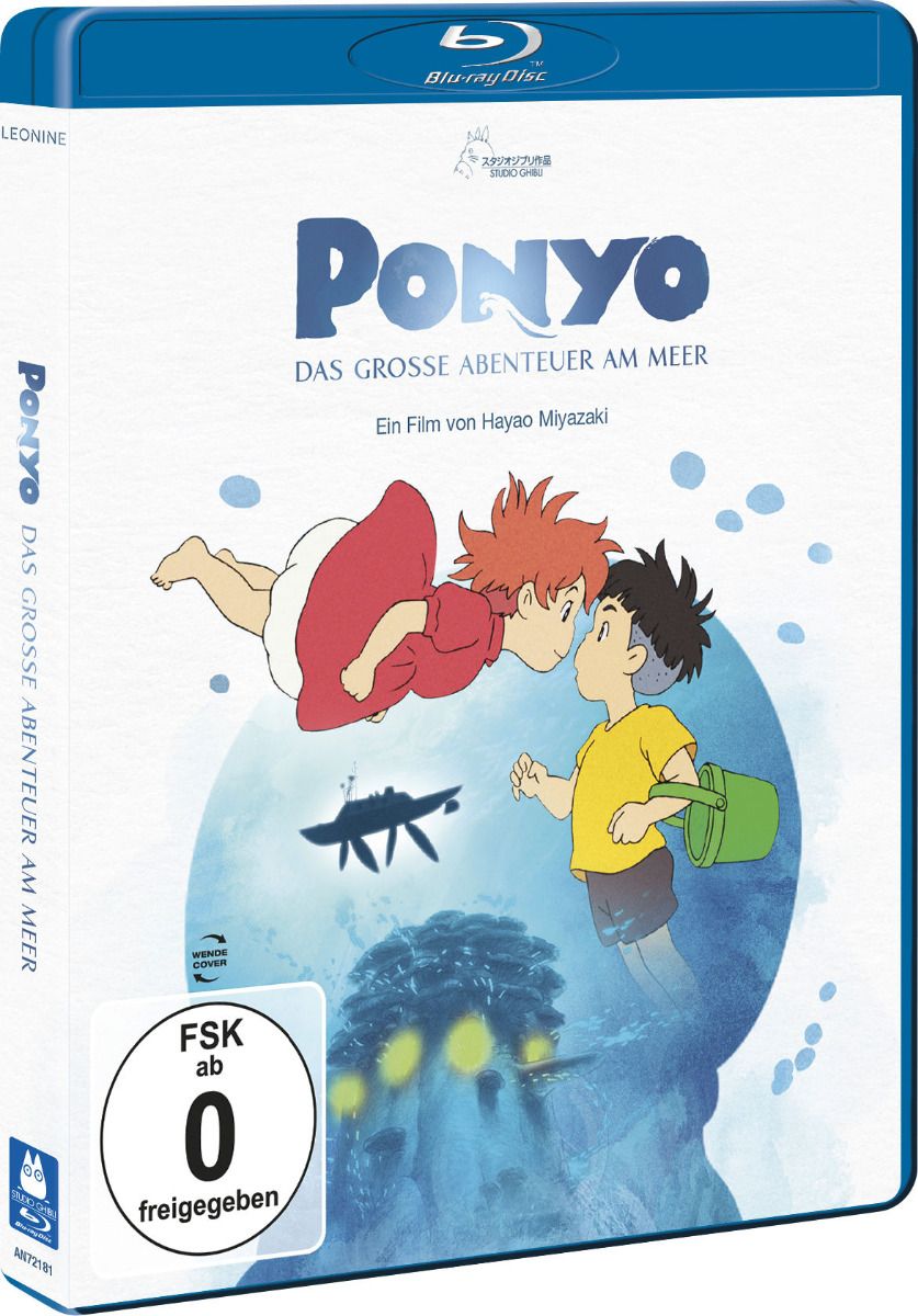 Ponyo - Das große Abenteuer am Meer (Blu-Ray) - White Edition