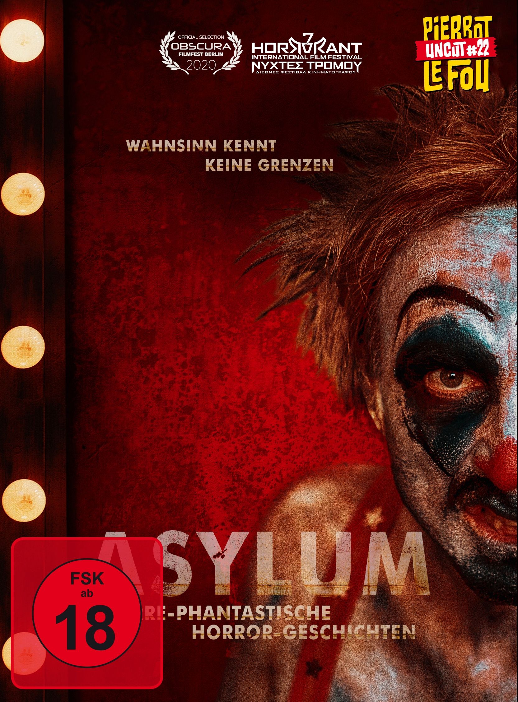 Asylum - Irre-phantastische Horror-Geschichten (Lim. Uncut Mediabook - Cover A) (DVD + BLURAY)
