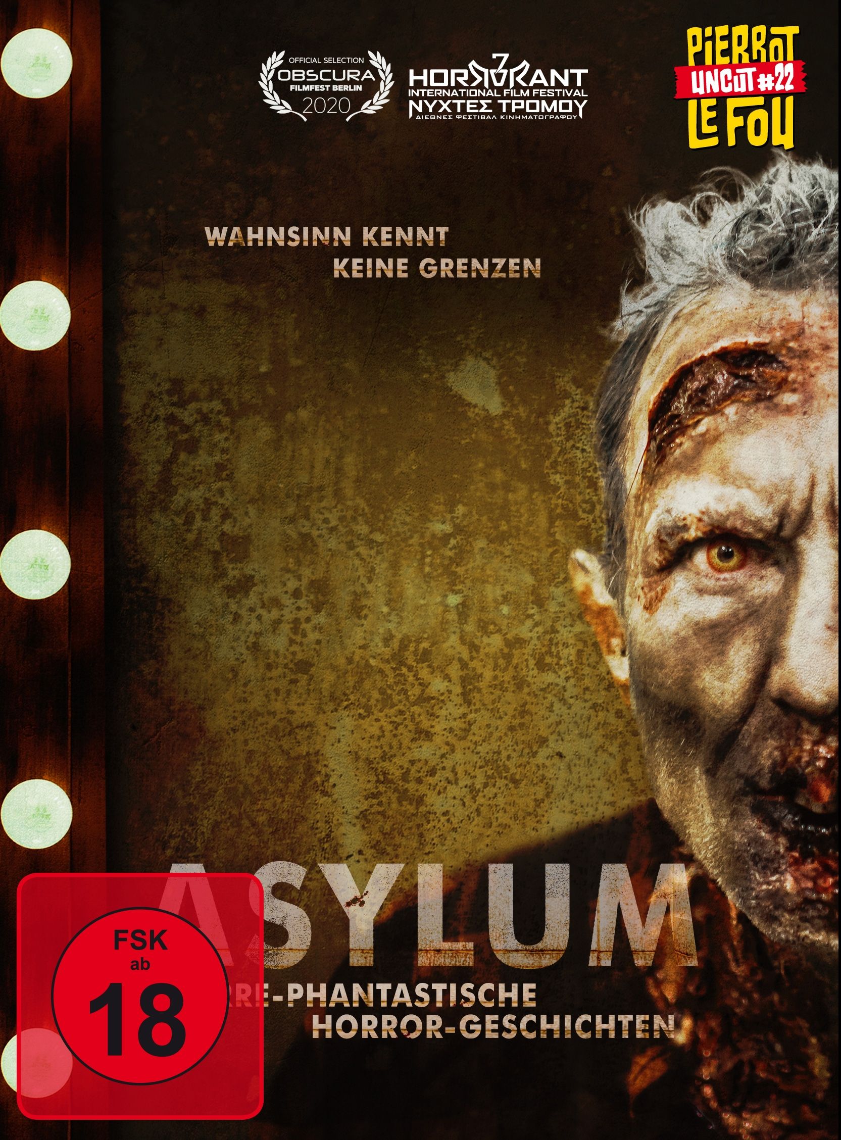 Asylum - Irre-phantastische Horror-Geschichten (Lim. Uncut Mediabook - Cover B) (DVD + BLURAY)
