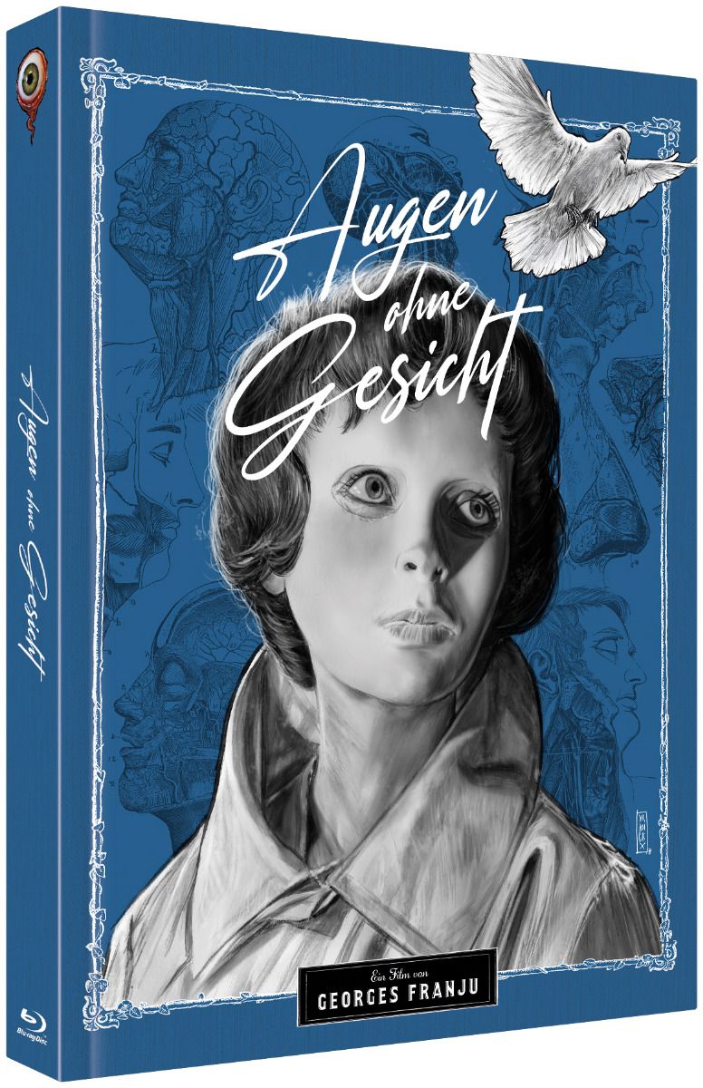 Augen ohne Gesicht (Lim. Uncut Mediabook - Cover B) (DVD + BLURAY)