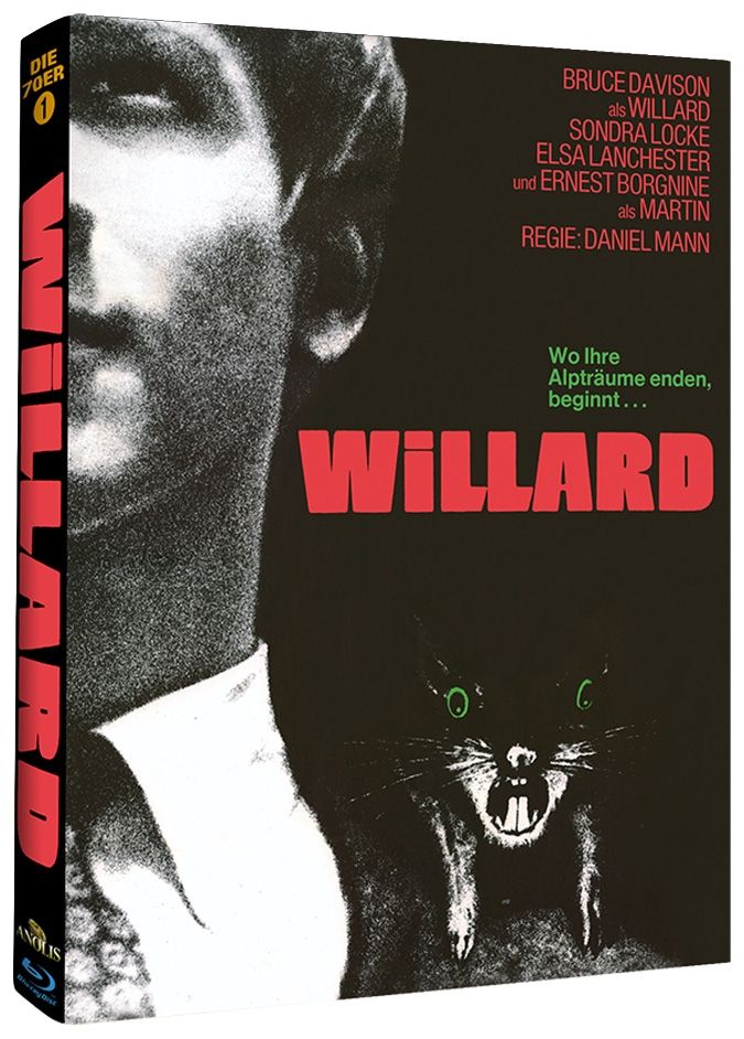 Willard (Lim. Uncut Mediabook - Cover A) (BLURAY)
