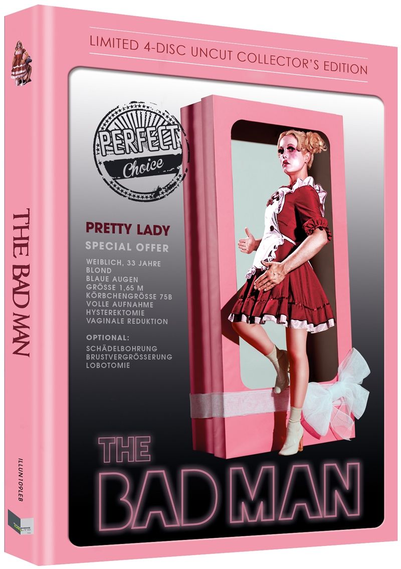 Bad Man, The (Lim. Uncut Mediabook - Cover B) (4 Discs) (DVD + BLURAY)
