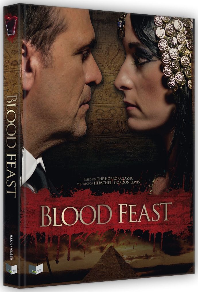 Blood Feast - Blutiges Festmahl (Lim. Uncut wattiertes Mediabook - Cover B) (4 Discs) (DVD + BLURAY)