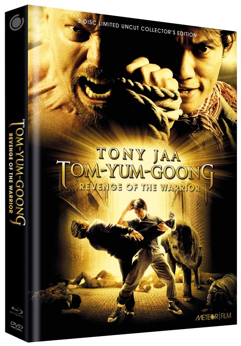 Tom Yum Goong - Revenge of the Warrior (Lim. Uncut Mediabook - Cover B) (2 DVD + BLURAY)