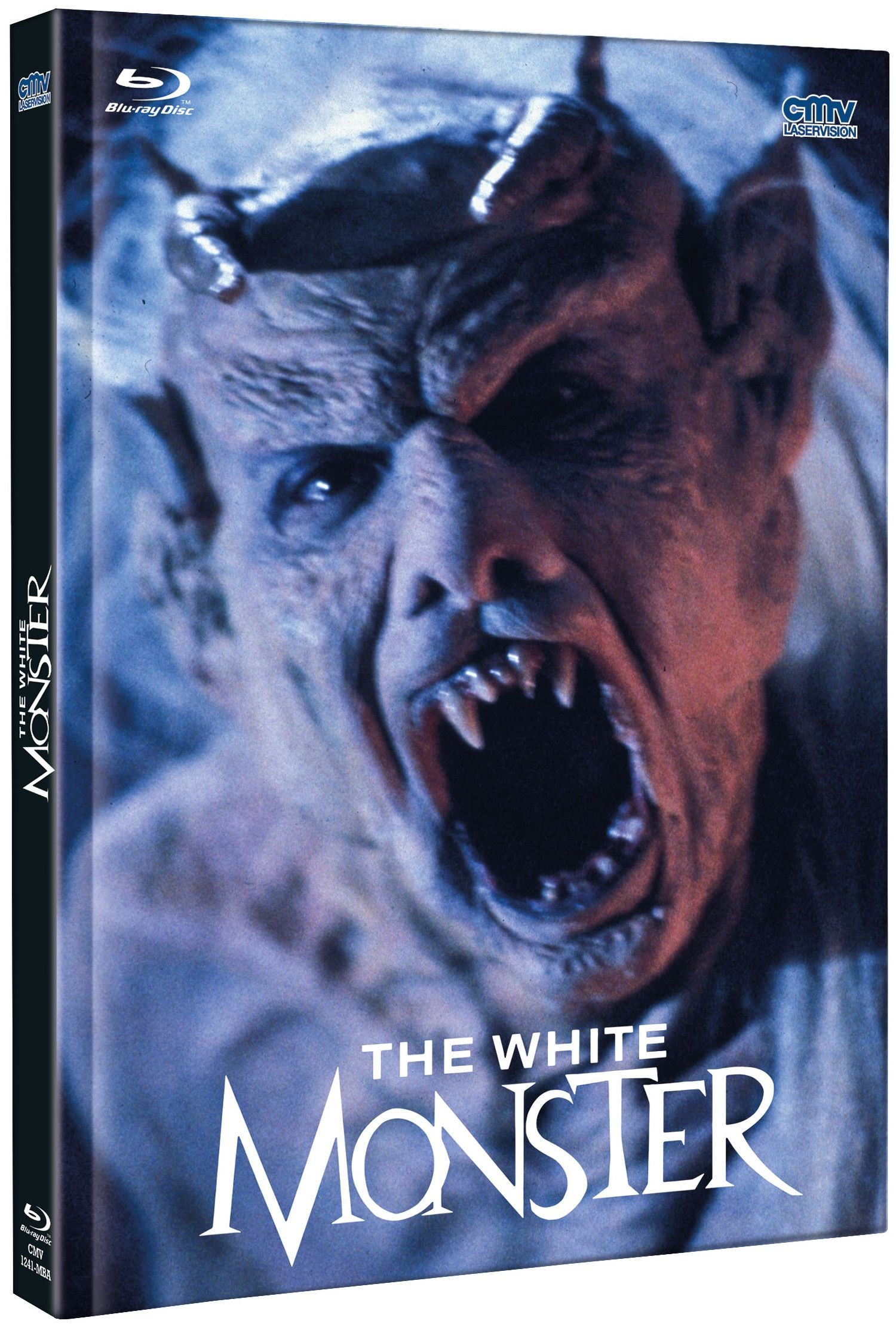 White Monster, The (Lim. Uncut Mediabook - Cover B) (DVD + BLURAY)