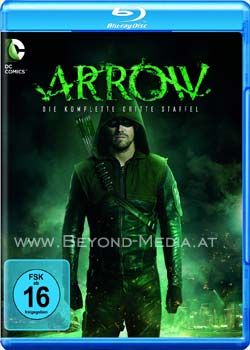Arrow - Die komplette dritte Staffel (4 Discs) (BLURAY)