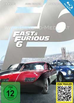 Fast & Furious 6 (Limited Steelbook) (BLURAY)
