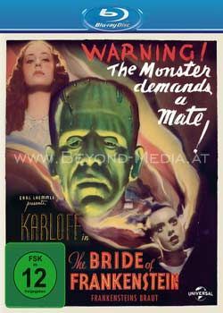 Bride of Frankenstein, The - Frankensteins Braut (BLURAY)