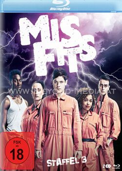 Misfits - Staffel 3 (2 Discs) (BLURAY)