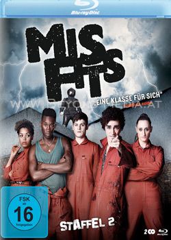 Misfits - Staffel 2 (2 Discs) (BLURAY)