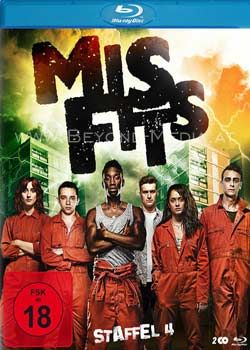 Misfits - Staffel 4 (3 Discs) (BLURAY)