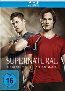 Supernatural - Die komplette sechste Staffel (4 Discs) (BLURAY)