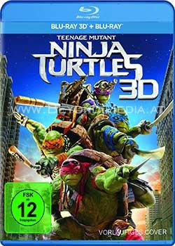 Teenage Mutant Ninja Turtles 3D (2014) (BLURAY + BLURAY 3D)