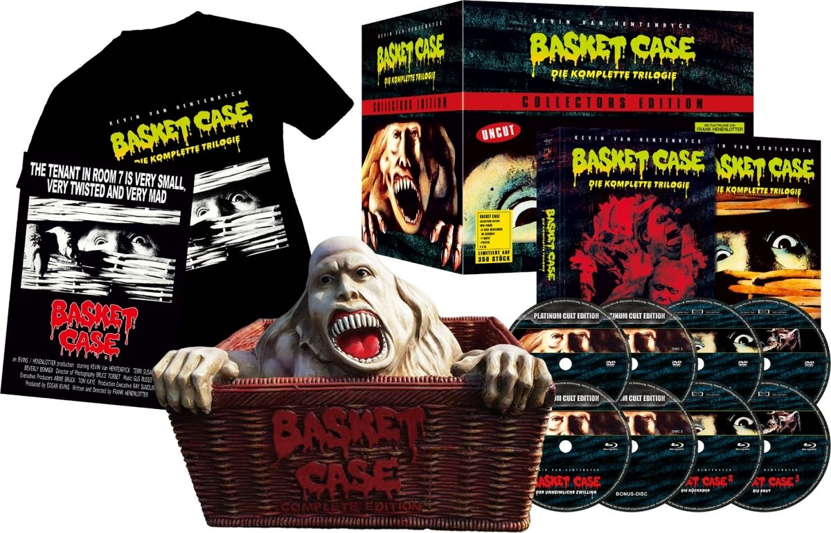 Basket Case 1-3 - Complete Edition (8 Discs) (DVD + BLURAY)