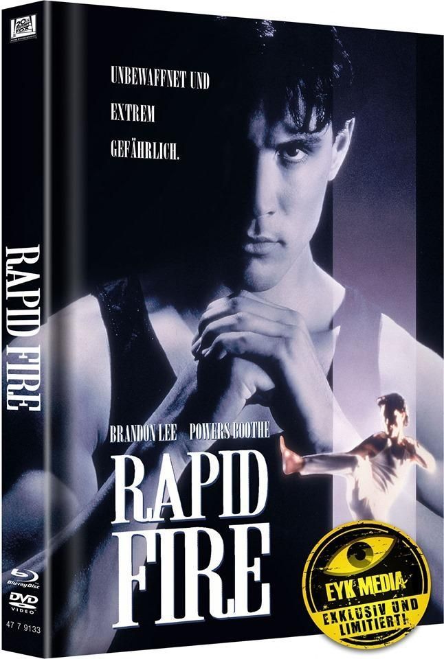 Rapid Fire - Unbewaffnet und extrem gefährlich (Lim. Uncut Mediabook - Cover B) (DVD + BLURAY)