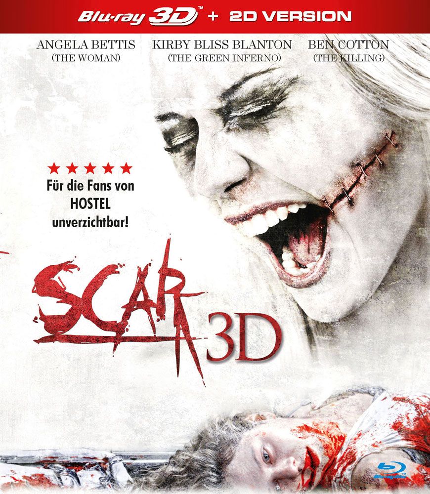 Scar 3D (2007) (Lim. Uncut Edition) (BLURAY 3D)